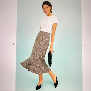 Saloni Portia Midi Skirt